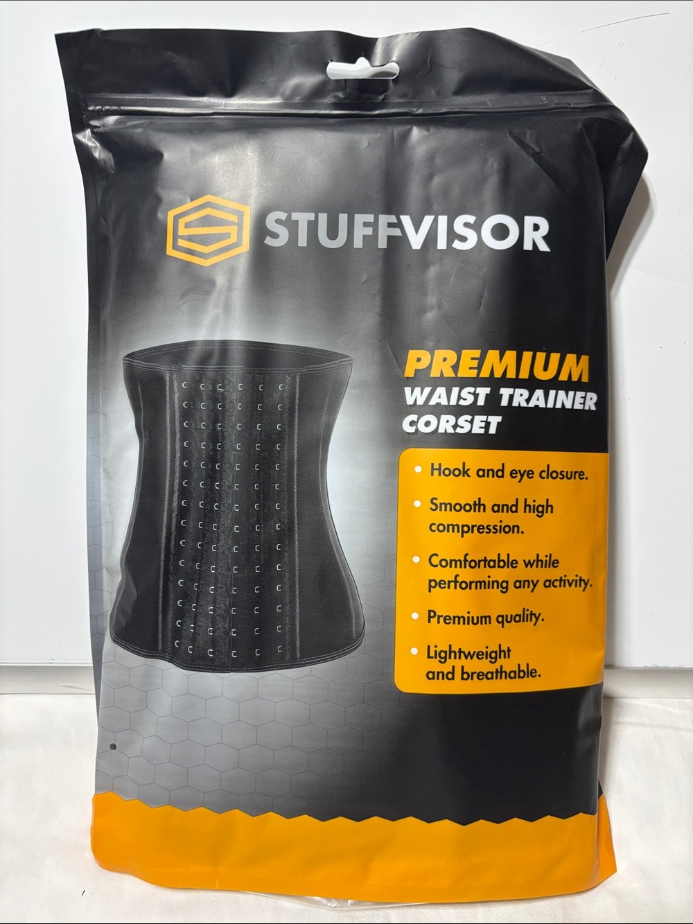 Premium Black Waist Trainer Corset